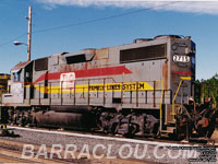 CSXT 2715 - GP38-2 (ex-SBD 6064, nee SCL 6064)