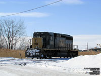 CSXT 4080 - SD40-3 (Ex-CSXT 8140, exx-SBD 8140, nee L&N 8140)