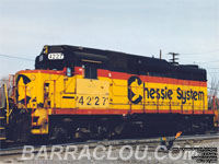 CSXT 4227 - GP30 (To SWRR 4227 -- Nee C&O 3037)