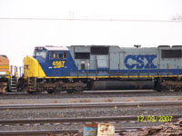 CSXT 4567 - SD70MAC (nee CSXT 767)