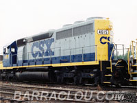 CSXT 4615 - SD40-2 (Ex-CSXT 8388, nee C&O 7530)