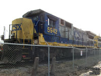 CSXT 5942 - B40-8 (ex-NYSW 4038)