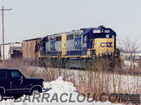 CSXT 6009 - GP40-2 (ex-BO 4109)