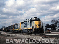 CSXT 6451 - GP40-2 (ex-CSXT 6335, ex-B&O 4437)