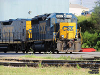 CSXT 6907 - GP40-2 (ex-CSXT 6302, nee C&O 4404)