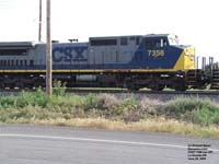 CSXT 7356 - Dash 8-40CW (ex-CR 6190)