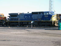 CSXT 7652 - C40-8W