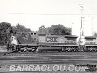 CSXT 7846 - C40-8W