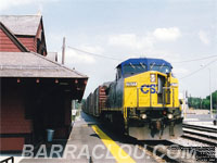 CSXT 7877 - C40-8W