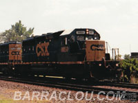 CSXT 8850 - SD40-2 (ex-CR 6490)