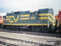 CV 4550 - GP9 - Rebuilt as GTW 4607