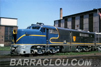 DH 19 - Alco PA-1 rebuilt by Morrison-Knudsen as PA-4 (Ex-ATSF 54B, nee ATSF 66L)