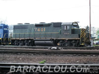 DH 7401 - GP39-2 (To CSXT 4309 -- nee RDG 3401)