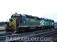 DH 7412 - GP39-2 (To CSXT 7412, then CSXT 4303 -- nee RDG 3412)