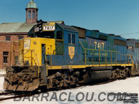 DH 7417 - GP39-2 (To CSXT 4318 -- ex-DH 386, nee RDG 3417)