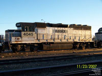 WAMX 4045 - GP40-3 (Ex-HLCX 4413, exx-HLCX 652, exxx-AMTK 652, exxxx-KYLE 3109, exxxx-CR 3089, exxxxx-PC 3089, nee NYC 3089)