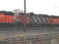 WAMX 9564 - GP40-2LW (GP40-2LW - Ex-CN 9564, to be renumbered WAMX 4017)