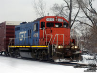 GTW 4619 - GP9R (Rebuilt from GTW/CV GP9 4435, nee GTW 1759)