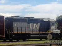 GTW 5945 - SD40-3 (ex-KCS 6628, nee CN 5183)