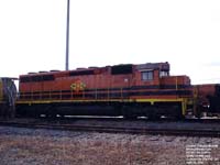 Huron Central 461 - SD45E (ex-HATX 921; ex-SP 7495; nee SP SD45 8825) (on QGRY)