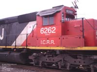 IC 6262 - SD40-3 (ex-IC SD40-2 6149, nee BN SD40-2 6758)