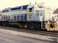 BAR 357 - GP38-3 (Ex-BAR 83) in QSR Farnham yard