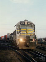 BAR 357 - GP38-3 (Ex-BAR 83) in QSR Farnham yard