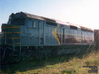 CDAC 450- F40PHRm  (named Magaret Collins) (Ex-Amtrak F40PH No. 380) (Owned by Rail World and was stored on the MMA before being leased to MNRY)