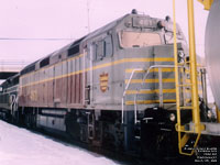 CDAC 461- F40PHRm  (Ex-Amtrak F40PH 266) (Owned by Rail World and it was stored on the MMA at Derby,ME)