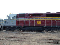 NVR 511 - GP-35E (Renumbered WAMX 3848, ex-SP 6332, exx-SP 6546, nee SP 7434)