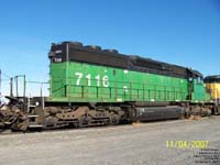 CEFX 7116 - SD40-2 (nee BN SD40-2 7116)