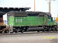 FURX 8118 - SD40-2 (nee BN 8118)