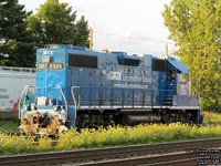 GMTX 2325 - GP38-2 (Ex-LLPX 2294, exx-UP 461, exxx-UP 1961, exxxx-EMDX 829, exxxxx-CR 8029, nee PC 8029)