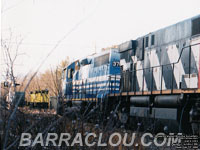 GSCX 3702 (on SLR) - GP40G (ex-B&O 3702)