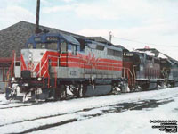 MKCX 4302 (on CDAC) - GP40 (ex-NHL 3074, nee IC 3074)