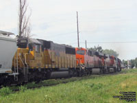 NREX 5951 - SD60 (ex-HLCX 5951, exx-CRIX 2106, exxx-UP 2106, exxxx-UP 5951, nee CNW 8009)