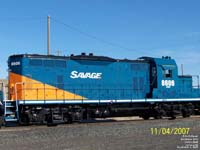 SVGX 8606 - GP7u (ex-BNSF 1330, exx-SF 2123:2,  nee ATSF 2892:1)