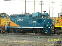 SVGX 8606 - GP7u (ex-BNSF 1330, exx-SF 2123:2,  nee ATSF 2892:1)