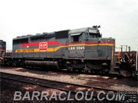 LN 3598 - SD40-2 (To SBD 3598, then SBD 8226, then CSXT 8226)