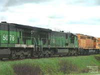 MMA 5018 - C30-7 (Ex-BNSF 5018, Exx-BN 5018)