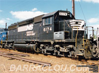 NS 6174 - SD40-2 (nee NW 6174)