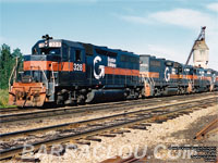 B&M  328 - GP40 (ex-CR 3241, nee PC 3241)