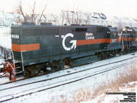 MEC 257 - GP38 (Leased to CDOT 257)