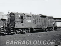 PRR 7087 - GP9 (To PC 7087, then CR 7087) - Class EFS17m