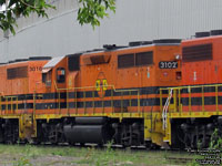 QGRY 3102 - GP40 (Ex-BPRR 3102, exx-CR 3096, exxx-PC 3096, nee NYC 3096)