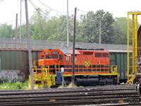 QGRY 3334 - SD40-3 (ex-QGRY 6057, exx-GCFX 6057, nee CN 5193)