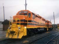 QGRY 3801 - GP40-3 (ex-HLCX 4411, exx-HLCX GP40 660, exxx-AMTK 660, exxxx-BM 324, exxxxx-CR 3234, nee PC 3234)