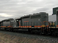 QGRY 6042 - SD40-3 (To BPRR 3330 - ex-GCFX 6042, nee CN 5189)