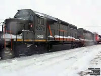 QGRY 6076 - SD40-3 (To BPRR 3333 - ex-GCFX 6076 - nee CN 5148)