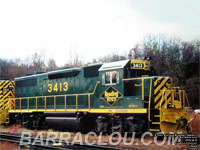 RDG 3413 - GP39-2 (To DH 7413, then CSXT 4317)